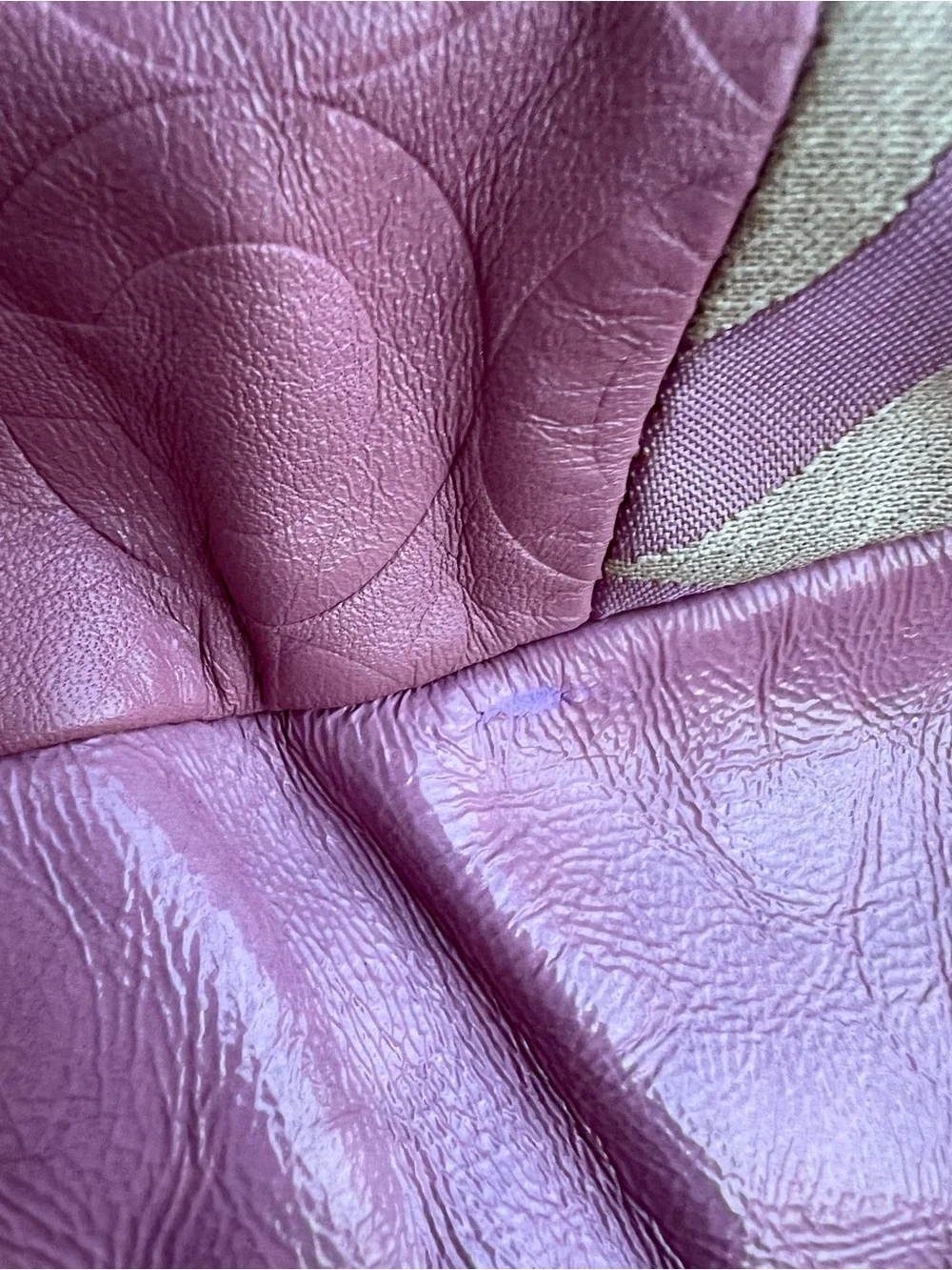 Coach Pink Lavender Ali Patchwork Shoulder Bag